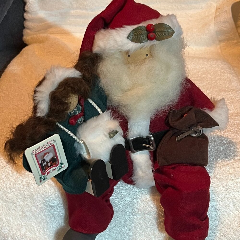 Vintage Lizzie High Christmas Doll “The Department Store Santa Shelf Sitter”